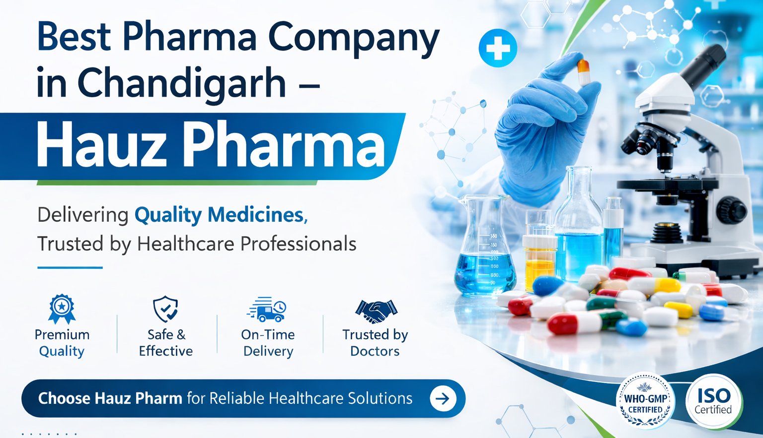 Best Pharma Company in Chandigarh – Hauz Pharm